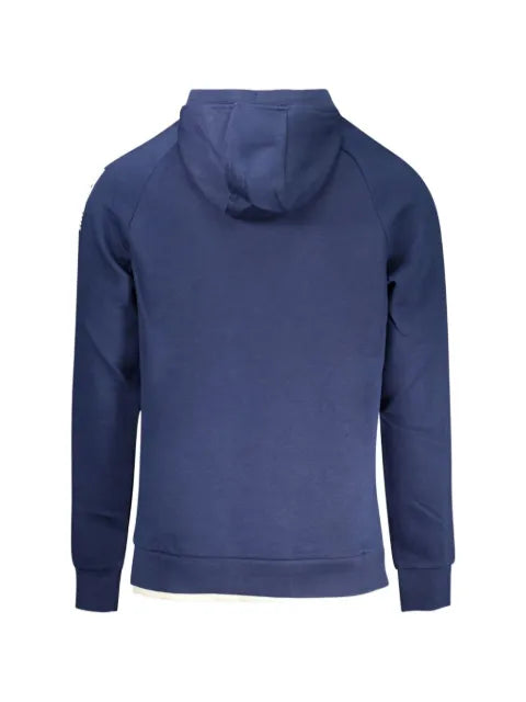RIFLE logo-patch raglan-sleeve hoodie