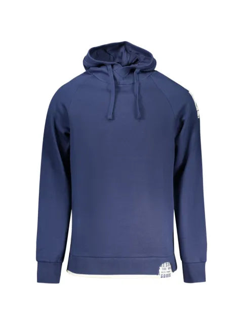 RIFLE logo-patch raglan-sleeve hoodie