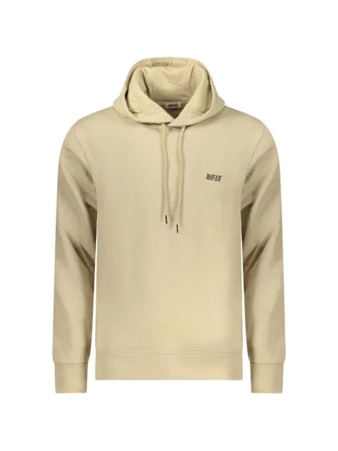 RIFLE logo-print drawstring hoodie