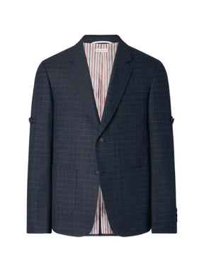 Thom Browne Windowpane checked blazer