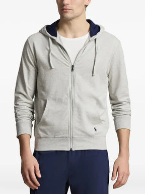 Polo Ralph Lauren zip-up drawstring hoodie