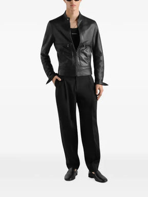 Dolce & Gabbana nappa leather jacket