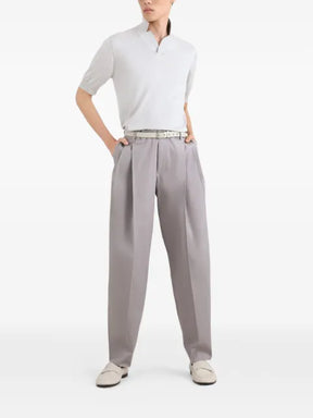 Dolce & Gabbana silk polo shirt