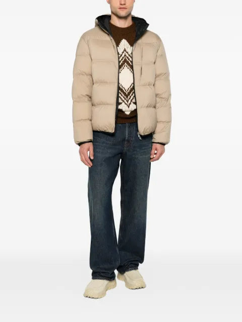 Moncler logo-patch padded jacket