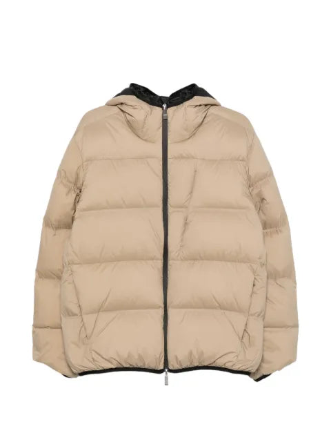 Moncler logo-patch padded jacket