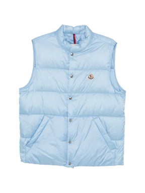 Moncler padded logo-patch gilet