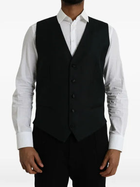 Dolce & Gabbana V-neck button-up waistcoat