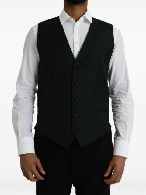 Dolce & Gabbana V-neck button-up waistcoat