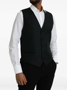 Dolce & Gabbana V-neck button-up waistcoat