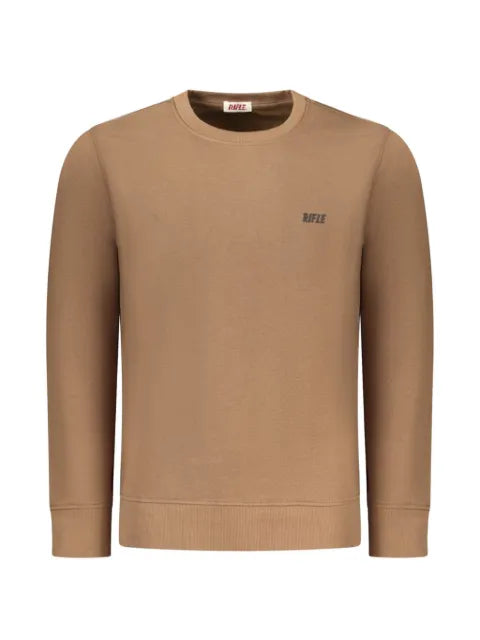 RIFLE logo-print sweater