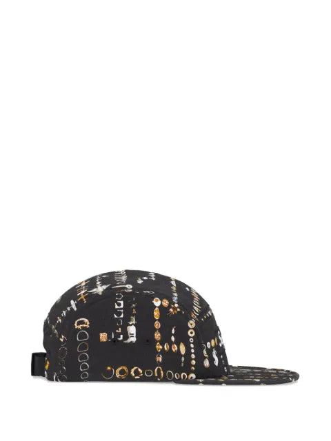 Supreme x Mike Kelley Baseballkappe mit grafischem Print