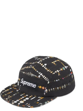 Supreme x Mike Kelley Baseballkappe mit grafischem Print