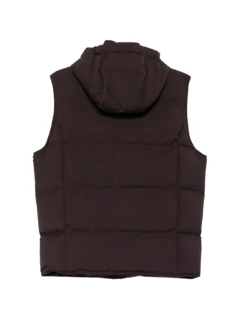 Eleventy hooded padded gilet