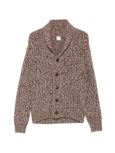 Eleventy chunky-knit shawl-collar cardigan