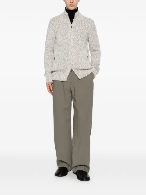 Eleventy long-sleeve zip-fastening cardigan