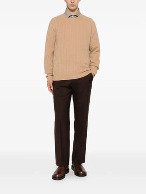 Eleventy cable-knit sweater