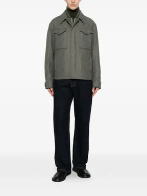 Eleventy flap-pocket jacket