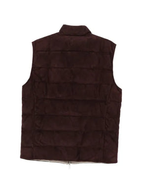 Eleventy suede gilet
