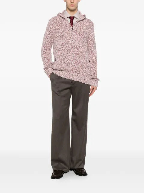 Eleventy zip-up hood cardigan
