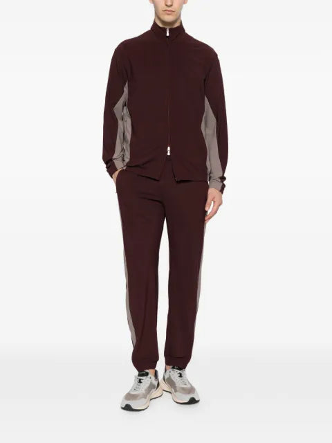 Eleventy elasticated-waist track jacket