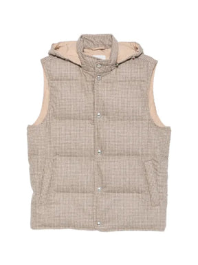 Eleventy check-pattern gilet