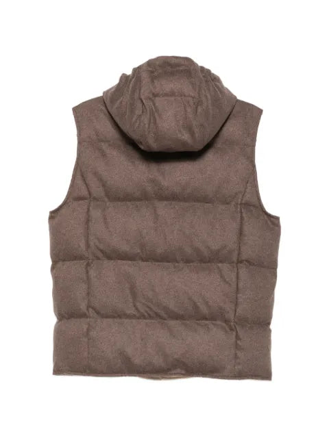 Eleventy suede gilet