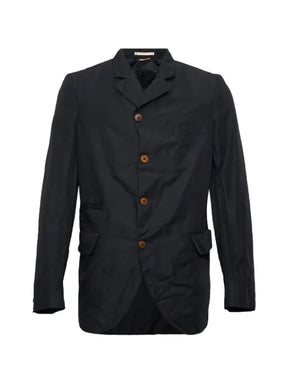 Comme des Garçons Homme Plus garment-dyed single-breasted jacket