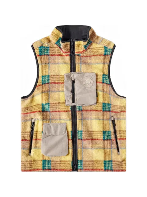 Canada Goose Legion check fleece vest