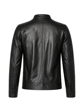 Dolce & Gabbana zip-up leather jacket