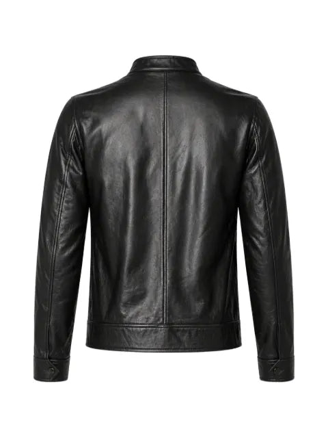Dolce & Gabbana zip-up leather jacket