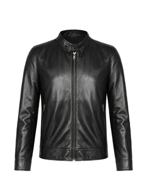 Dolce & Gabbana zip-up leather jacket