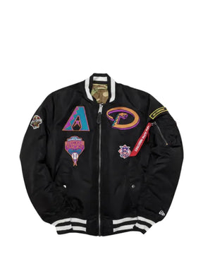 NEW ERA CAP x Alpha Industries reversible bomber jacket