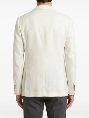 Brunello Cucinelli notched-lapels single-breasted blazer