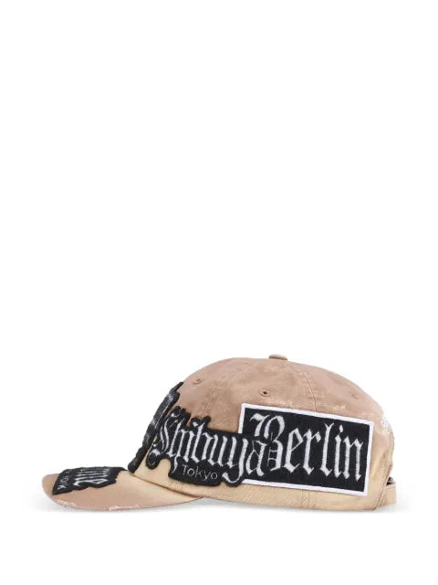 Supreme City Patches Baseballkappe mit Einsätzen