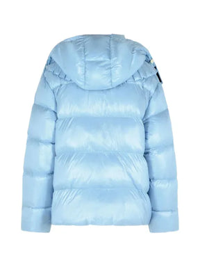 RAXXY embossed-pattern hooded jacket