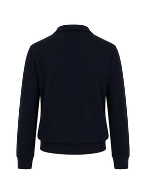 Les Tien piqué long-sleeved polo shirt
