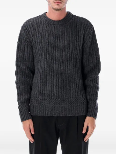 A.P.C. ribbed-knit crew-neck sweater