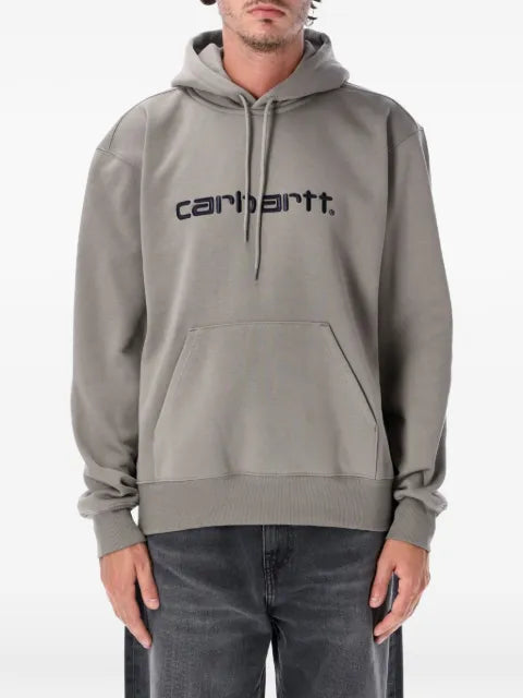 Carhartt WIP logo-embroidered drawstring hoodie
