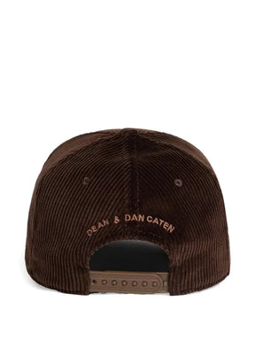 DSQUARED2 Maple Leaf Baseballkappe aus Cord