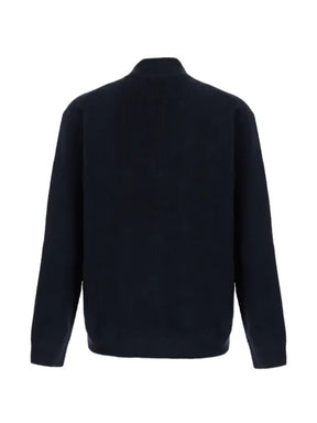 NN07 quarter-zip ribbed sweater