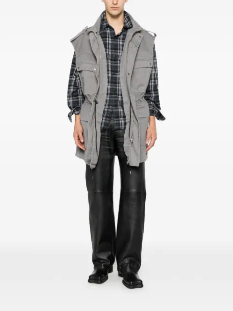 Martine Rose logo-embroidered drawstring gilet