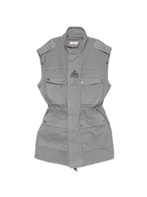 Martine Rose logo-embroidered drawstring gilet