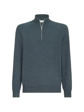 Brunello Cucinelli half-zip sweater