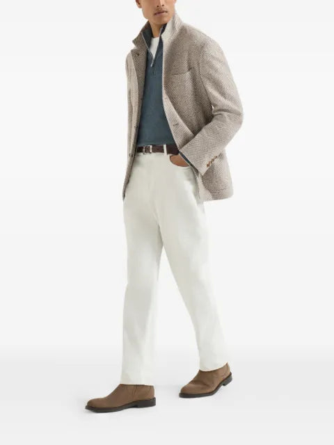 Brunello Cucinelli half-zip sweater