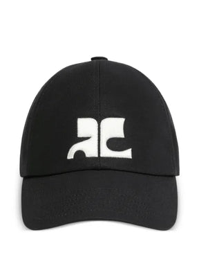 Courrèges Baseballkappe mit Logo-Stickerei