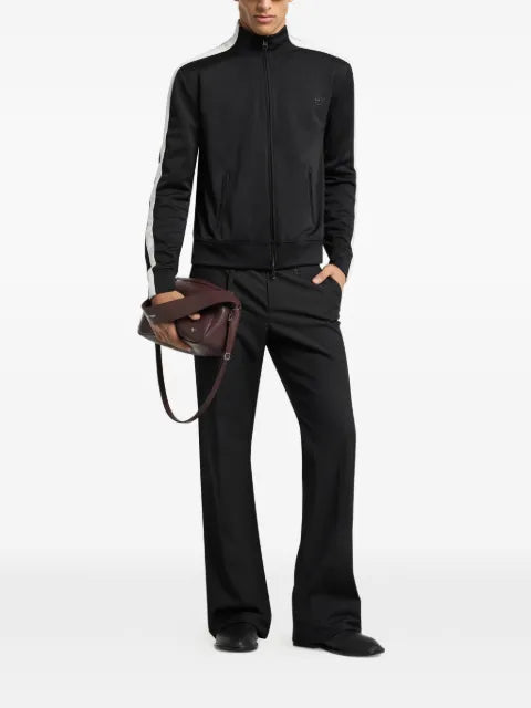 Courrèges side-stripe tracksuit jacket