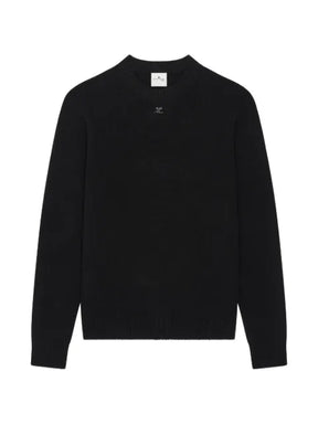 Courrèges logo-embroidered crew-neck sweater