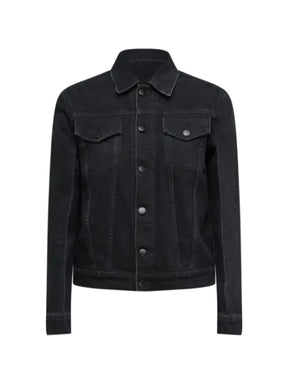032c Down to Earth boxy embroidered denim jacket