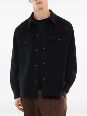 FURSAC button-up wool jacket