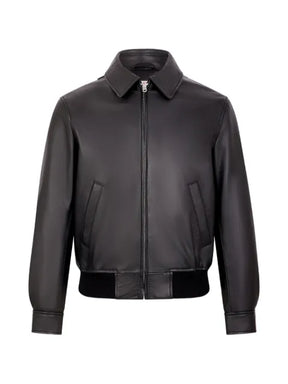 FURSAC zip-up leather jacket